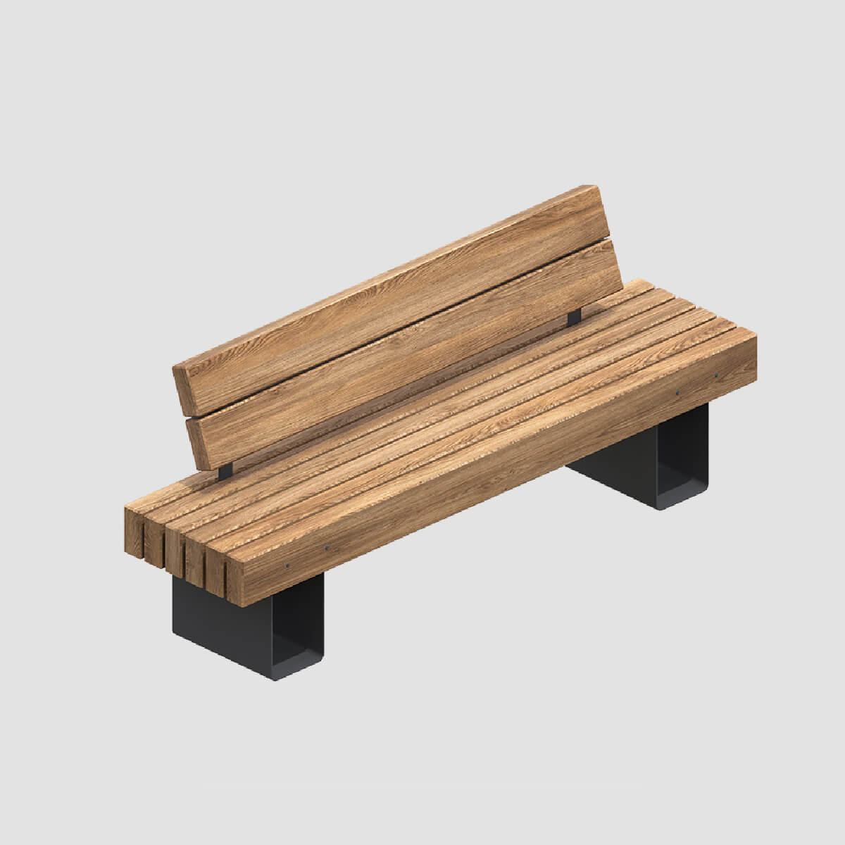 Модульная скамья Wood Bench Тип А Арт. 9300а купить | Мегаполис