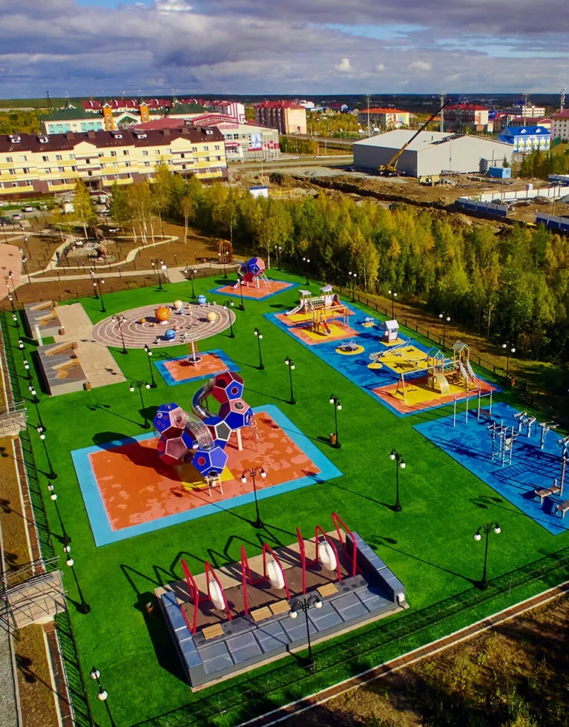 Локация у «Динопарка»