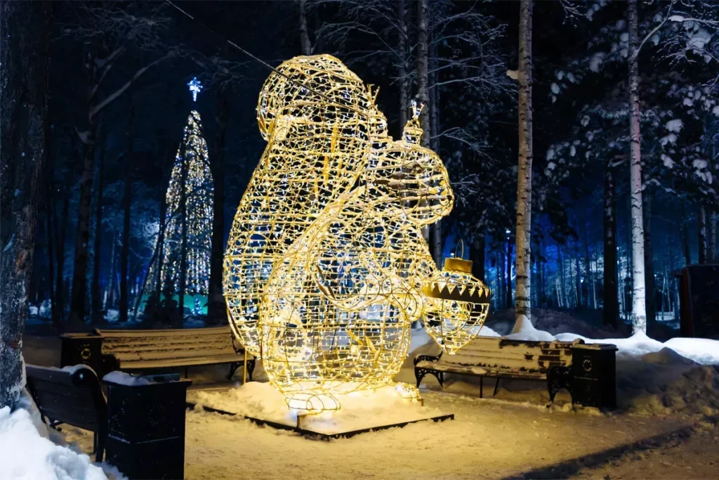Праздничное городское пространство